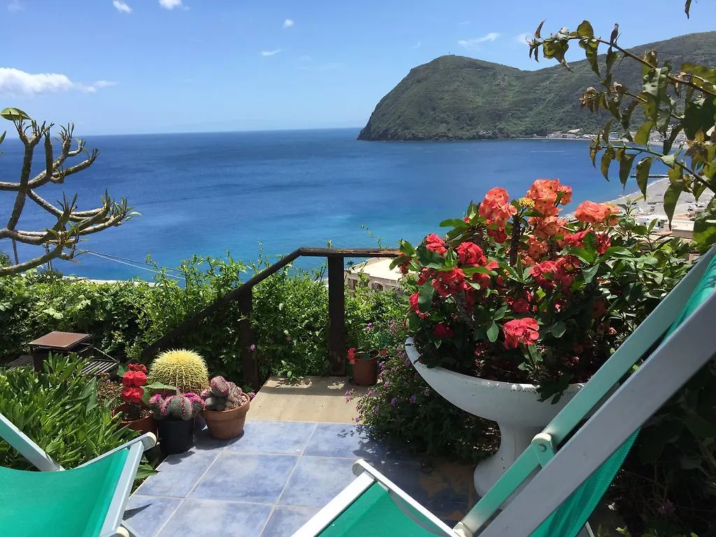 Villa Vista Mare Mela Lipari  Italy