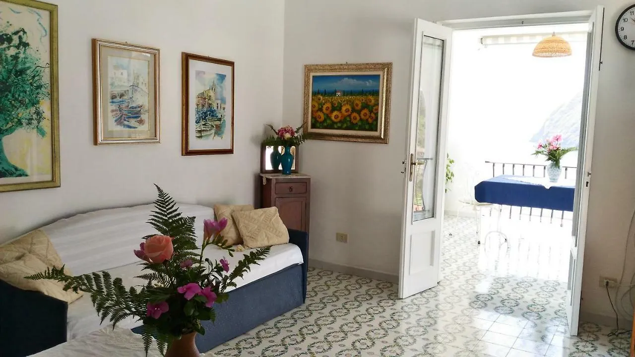 Apartamento Villa Vista Mare Mela Lípara Itália